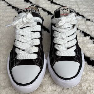 Miharayasuhiro Black and White Sneakers